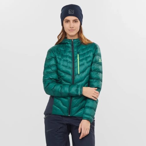 Salomon Outpeak Primaloft Women's Insulated Jackets Green | 524-OXWREM