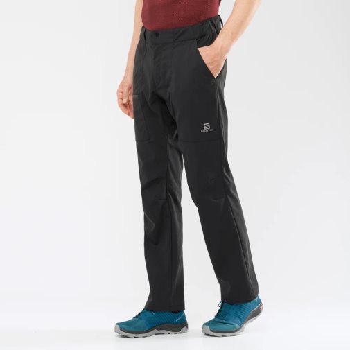 Salomon Outrack Men's Sport Pants Black | 384-EFLAWP