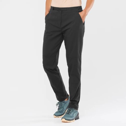 Salomon Outrack Women's Sport Pants Black | 402-MKPBSL