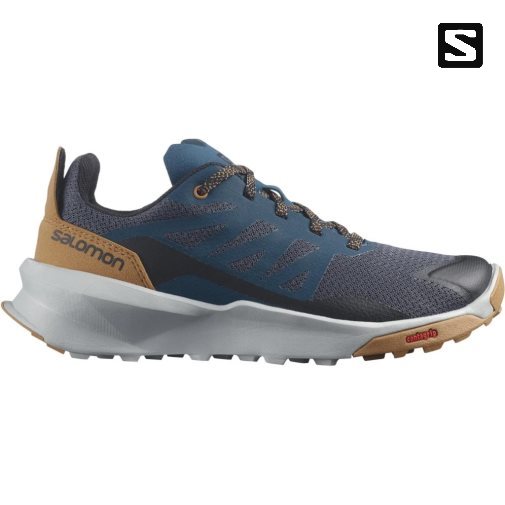 Salomon Patrol Kids' Hiking Shoes Navy | 901-LAGMDS