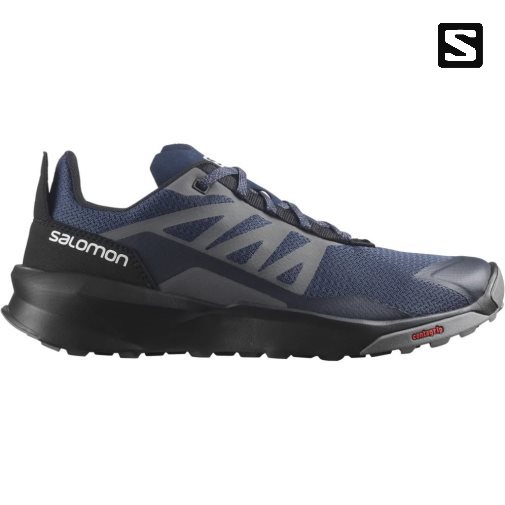 Salomon Patrol Men's Hiking Shoes Navy | 865-MXQYEN