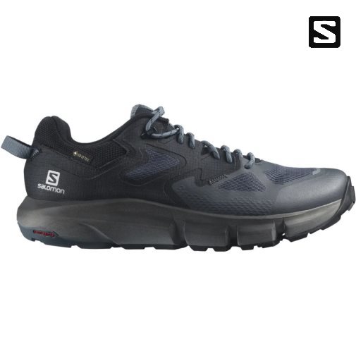 Salomon Predict Hike GTX Men's Hiking Shoes Black | 685-FEMUYK