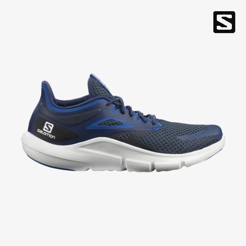 Salomon Predict Mod Men's Running Shoes Navy | 254-WXGYNO