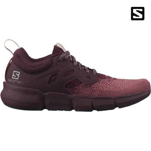 Salomon Predict Soc 2 Women's Running Shoes Burgundy | 892-JYZNAX