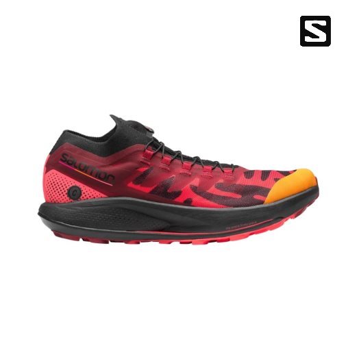 Salomon Pulsar Pro For Ciele Men's Trail Running Shoes Red | 784-BKCSED