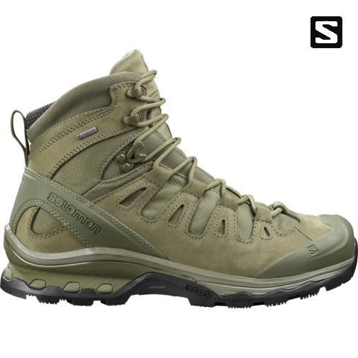 Salomon Quest 4d GTX Forces 2 EN Men's Tactical Boots Olive | 683-NYFGHR