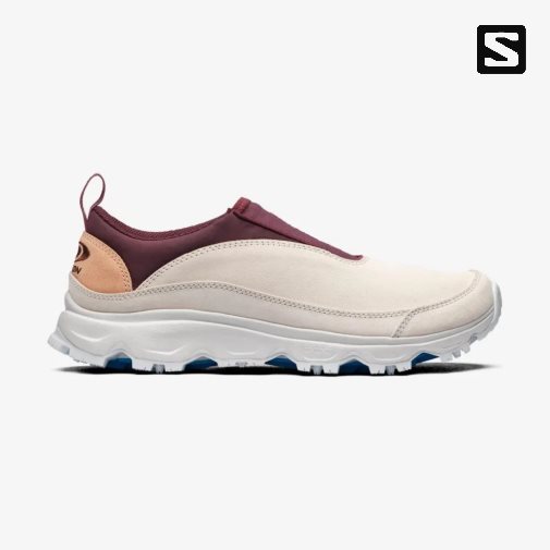 Salomon Rx Snow Moc 2 Advanced Men's Sneakers Cream / Burgundy | 578-YRDNWP