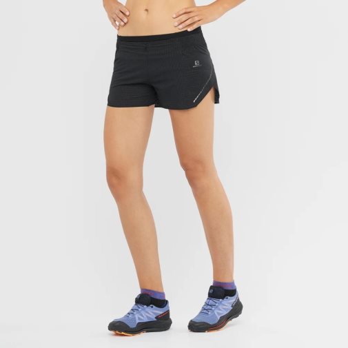 Salomon Sense Aero 3'' Women's Running Shorts Black | 075-IYABCQ