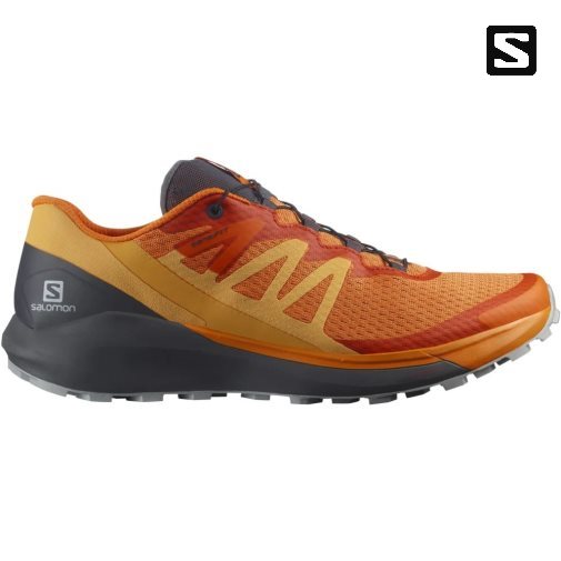 Salomon Sense Ride 4 Men's Trail Running Shoes Orange | 064-LGPAIB