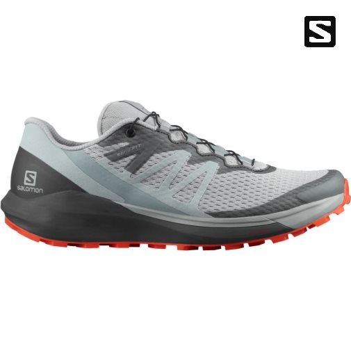 Salomon Sense Ride 4 Men's Trail Running Shoes Grey | 165-GLTQUF