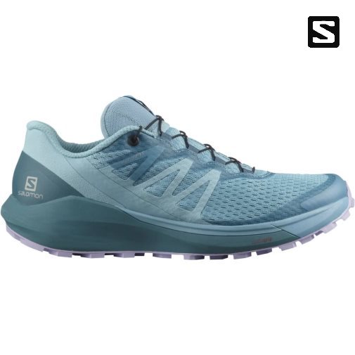 Salomon Sense Ride 4 Women's Trail Running Shoes Turquoise | 274-VQIKND