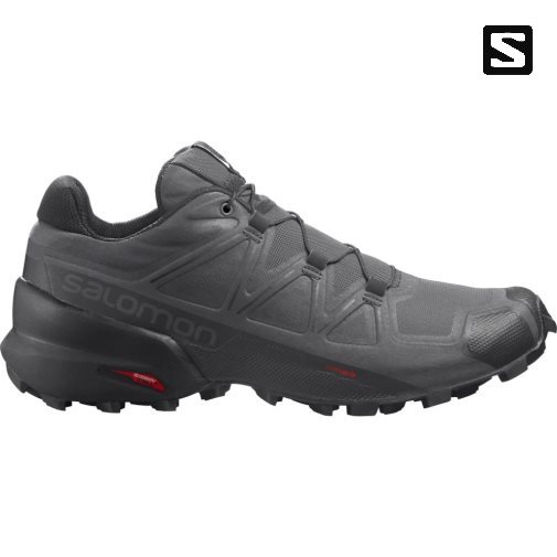 Salomon Speedcross 5 Men's Trail Running Shoes Black | 736-TZUGEQ