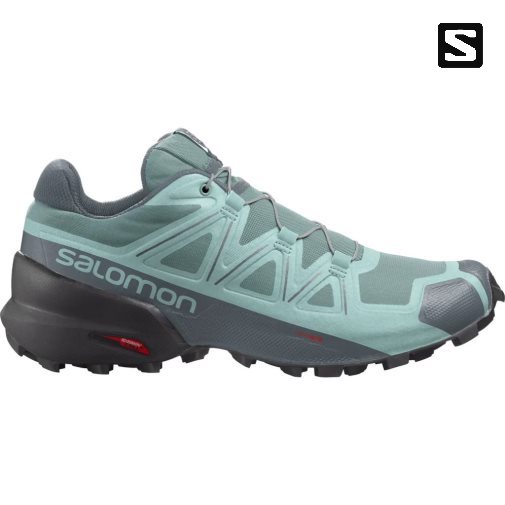 Salomon Speedcross 5 Women's Trail Running Shoes Turquoise | 594-POBLIG