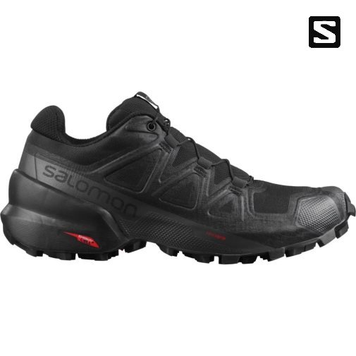 Salomon Speedcross 5 Women's Trail Running Shoes Black | 803-AUDJQH