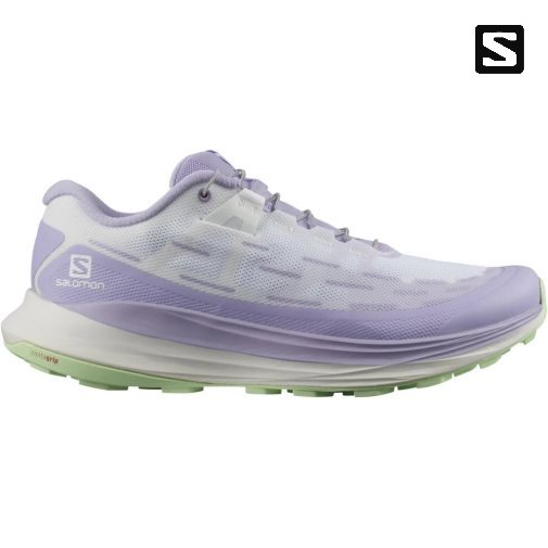 Salomon Ultra Glide Women's Trail Running Shoes Lavender / White | 786-KSYPVU