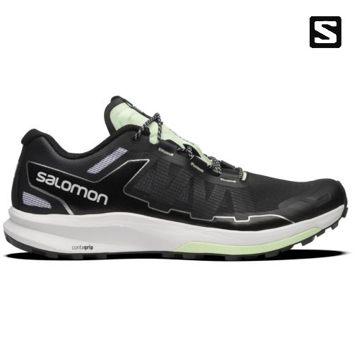 Salomon Ultra Raid Men's Sneakers Black / Mint | 451-BVEYSJ