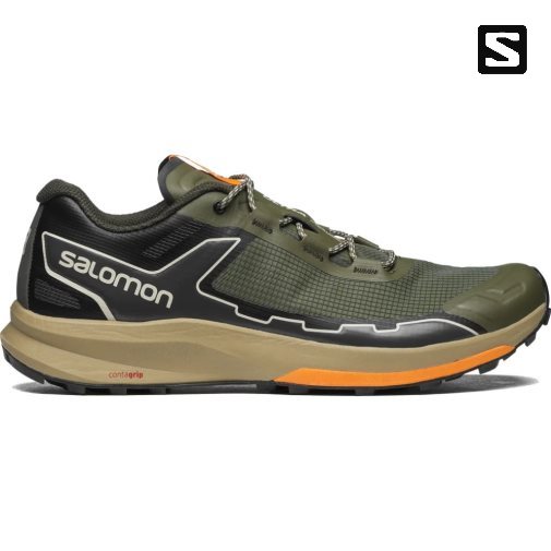 Salomon Ultra Raid Men's Sneakers Olive | 029-KNFQBZ