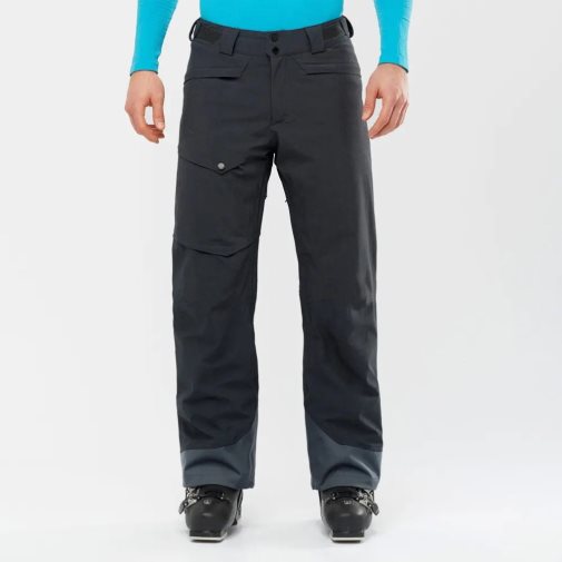 Salomon Untracked Men's Ski Pants Black | 372-HROSTA