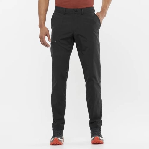 Salomon Wayfarer City Men's Sport Pants Black | 960-SKBFRC