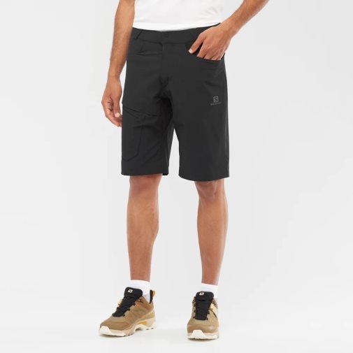 Salomon Wayfarer Men's Shorts Black | 896-XYWMNU