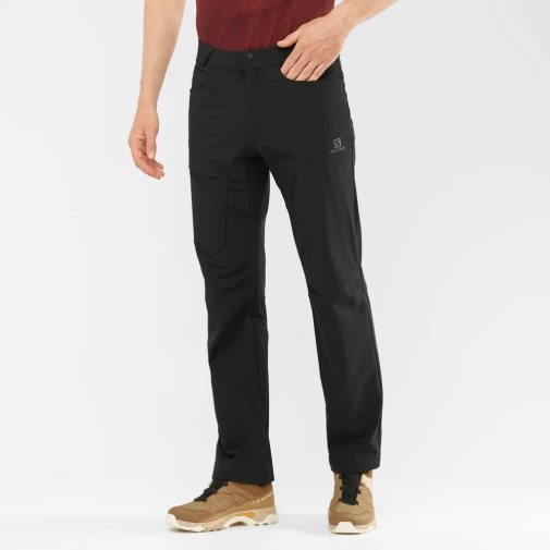 Salomon Wayfarer Men's Sport Pants Black | 710-GHJOVK