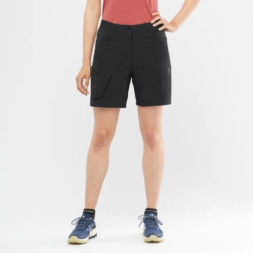 Salomon Wayfarer Women's Running Shorts Black | 784-NLWQOE