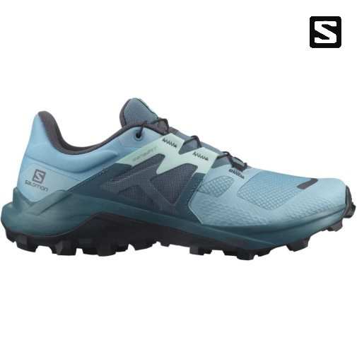 Salomon Wildcross 2 Women's Trail Running Shoes Turquoise | 059-QEWITX