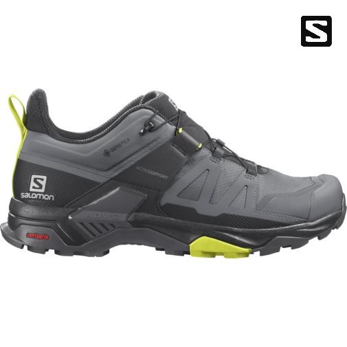 Salomon X Ultra 4 GTX Men's Hiking Shoes Dark Grey | 519-UJGYWF