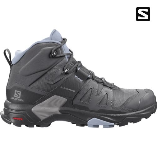 Salomon X Ultra 4 Mid GTX Women's Hiking Boots Black | 130-LODBRE