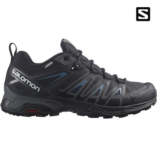 Salomon X Ultra Pioneer CSWP Men's Hiking Shoes Black | 593-VSRBMH