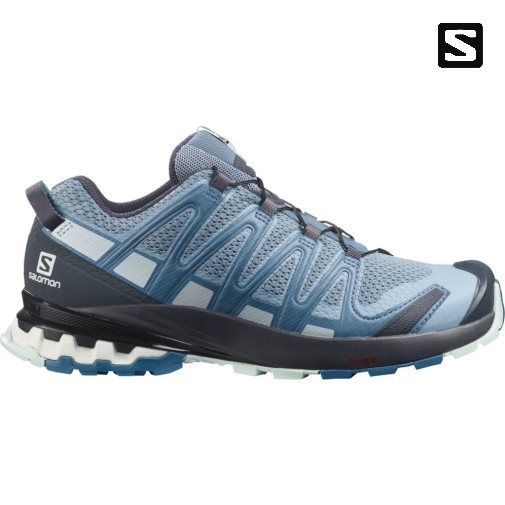 Salomon Xa Pro 3d V8 Women's Trail Running Shoes Blue | 467-EUPJQV