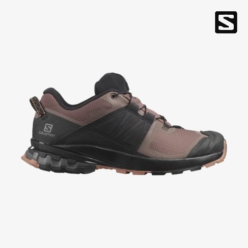 Salomon Xa Wild Women's Trail Running Shoes Black / Brown | 986-LAIUHB