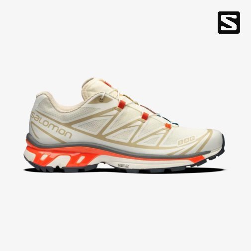 Salomon Xt-6 Men's Sneakers Cream | 369-CAMVOJ