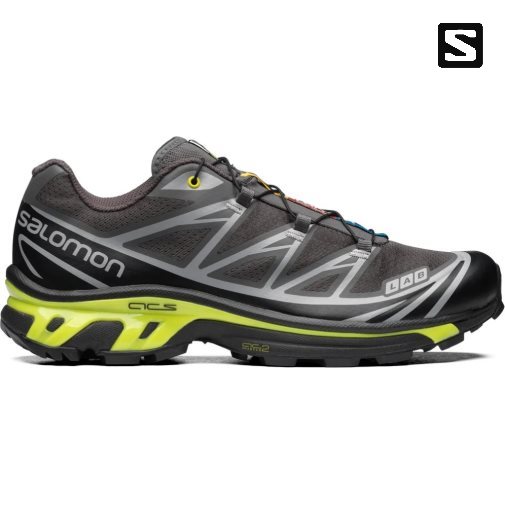 Salomon Xt-6 Men's Sneakers Dark Grey | 745-GEJCPH