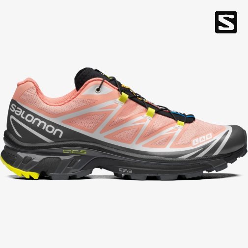 Salomon Xt-6 Women's Sneakers Coral / Black | 869-YMQLIF