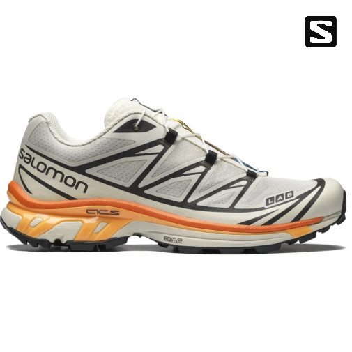 Salomon Xt-6 Women's Sneakers Cream | 286-OPKLGC