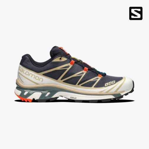 Salomon Xt-6 Women's Sneakers Navy | 325-BUTKLI