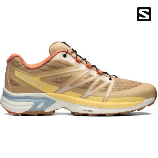 Salomon Xt-wings 2 Men's Sneakers Beige | 247-DHTMNY