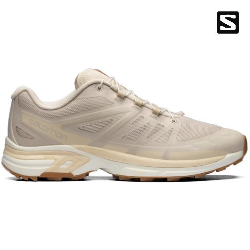 Salomon Xt-wings 2 Men's Sneakers Beige | 790-QKMOVN