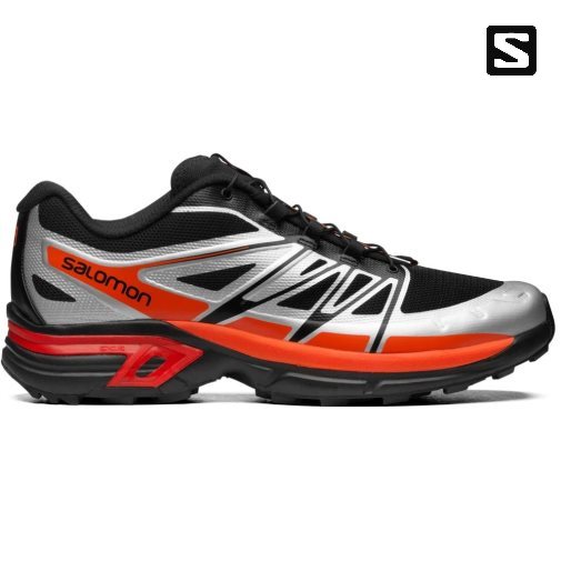 Salomon Xt-wings 2 Men's Sneakers Black / Silver / Orange | 850-QRMCTI